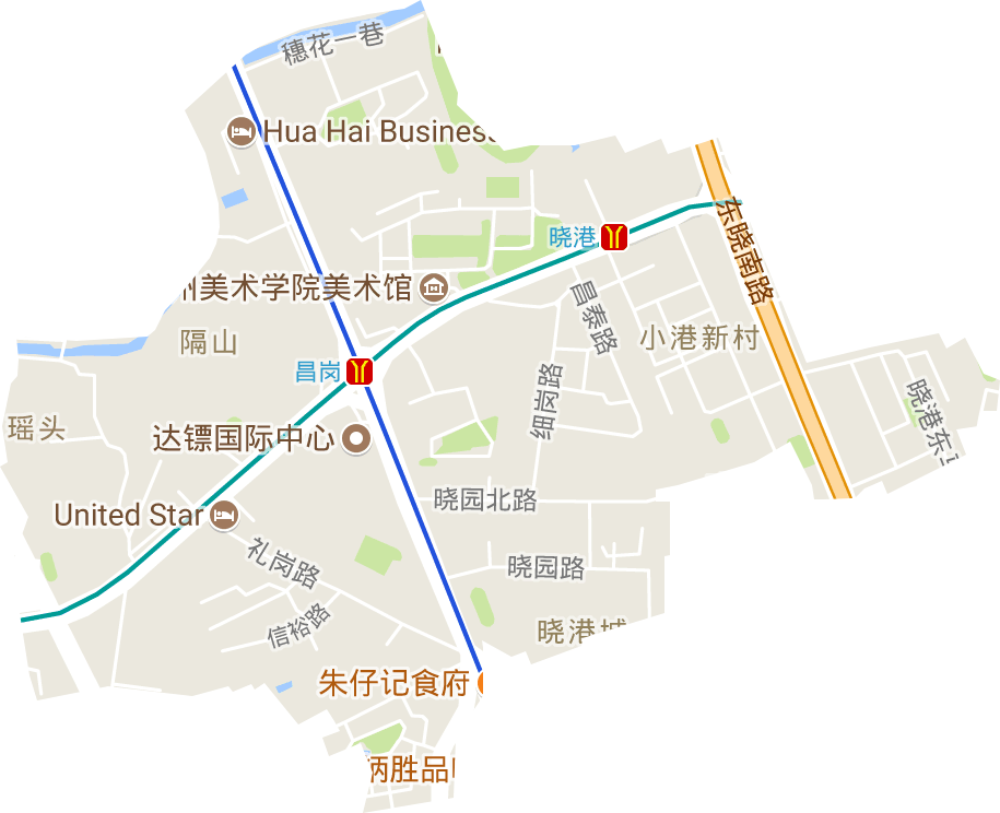 昌岗街道电子地图