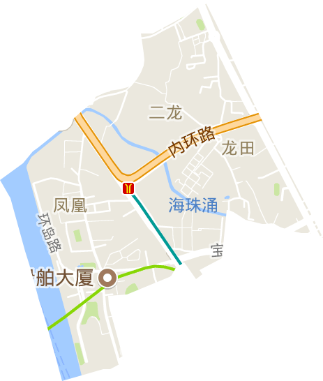 龙凤街道电子地图