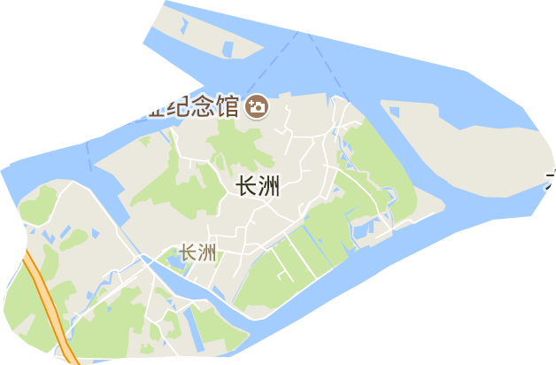 长洲街道电子地图