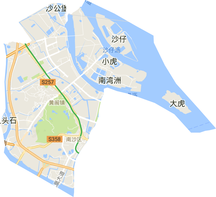 黄阁镇电子地图