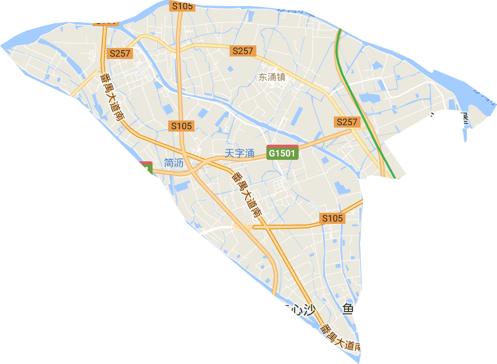 东涌镇电子地图