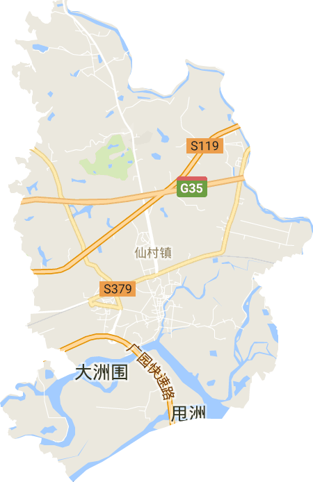 仙村镇电子地图