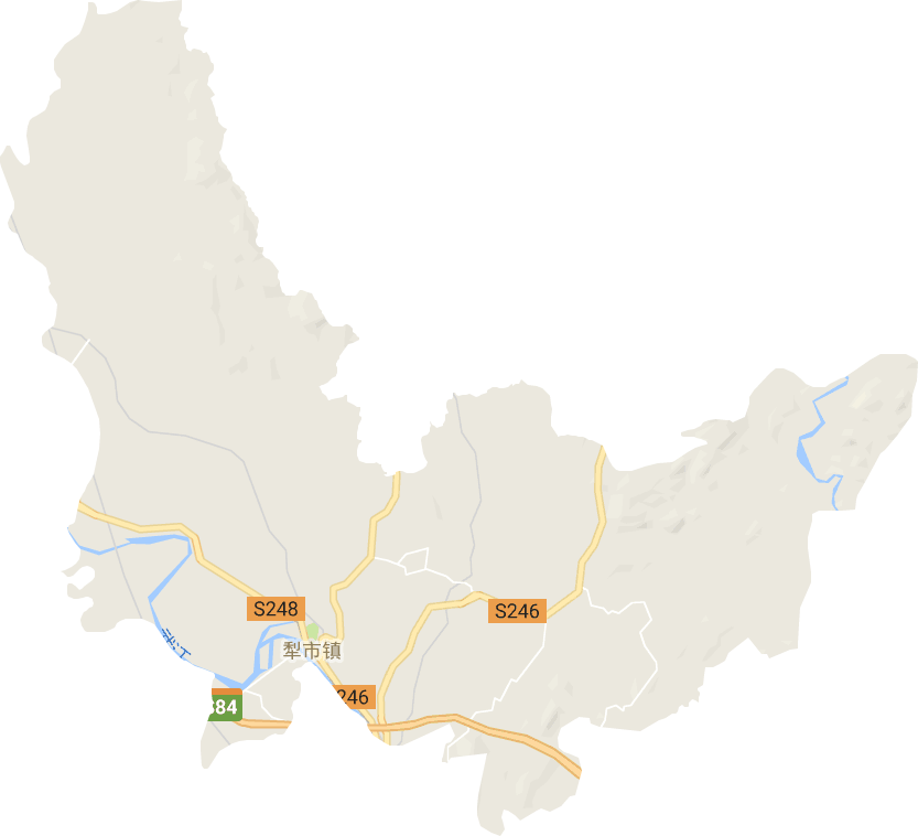 犁市镇电子地图