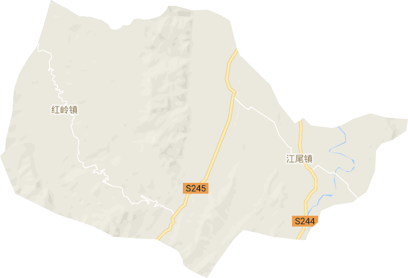 江尾镇电子地图