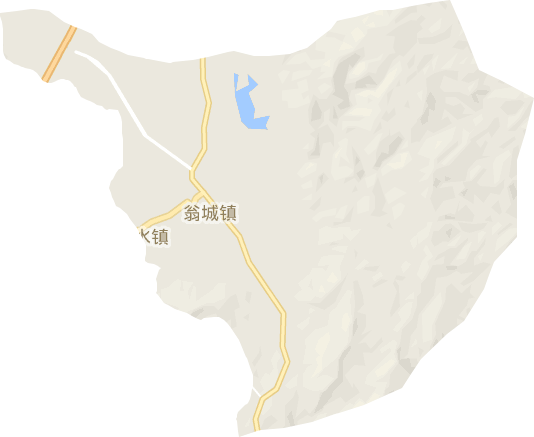 翁城镇电子地图