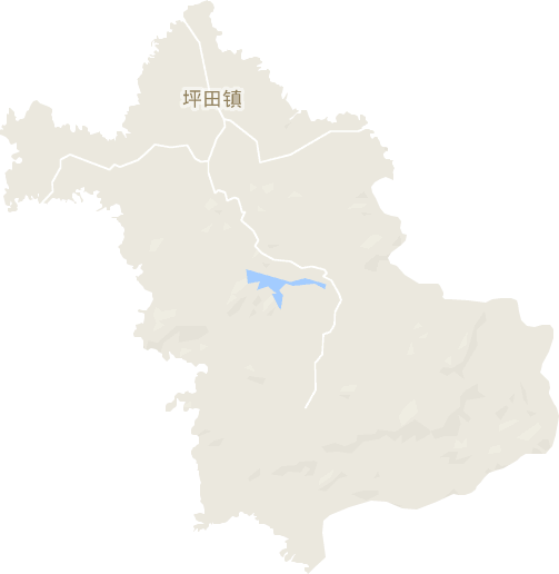 坪田镇电子地图