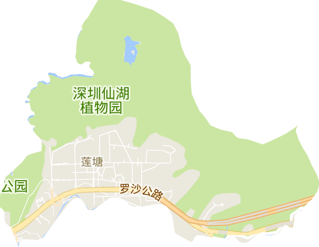 莲塘街道电子地图