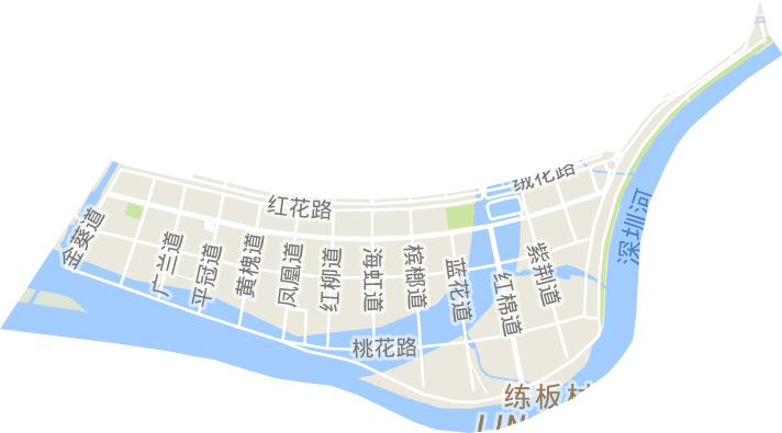 福田保税区电子地图