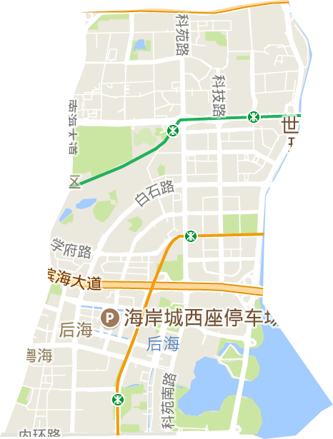 粤海街道电子地图