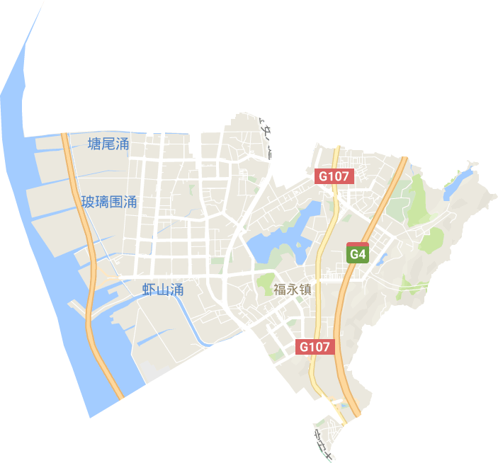 福永街道电子地图