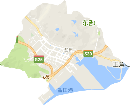 盐田街道电子地图