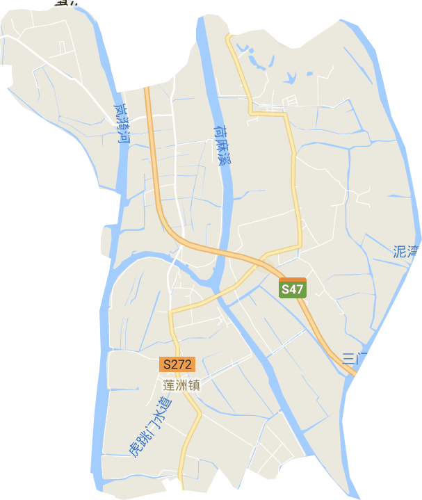 莲洲镇电子地图