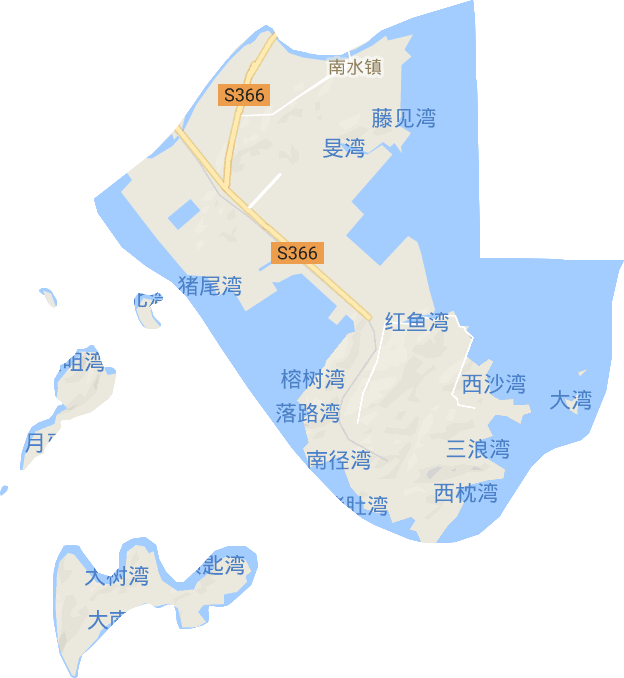 南水镇电子地图