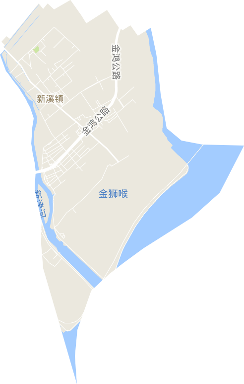 新溪镇电子地图