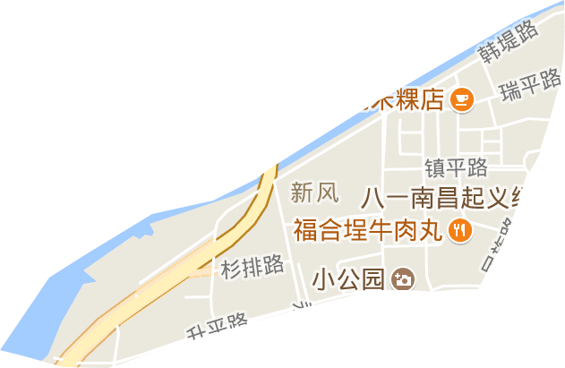 新福街道电子地图