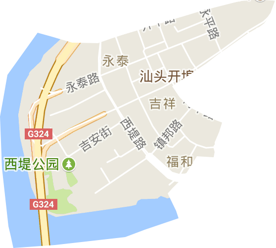 永祥街道电子地图