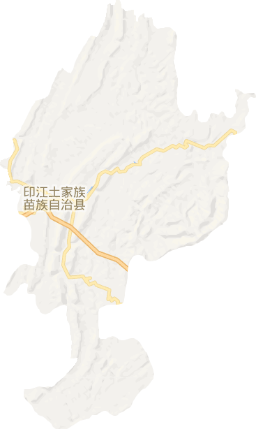 印江土家族苗族自治县电子地图