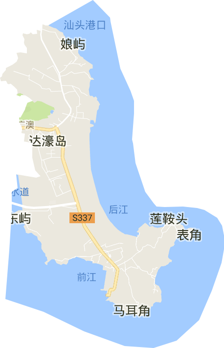 广澳街道电子地图