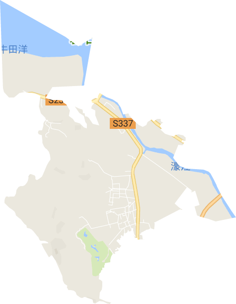 河浦街道电子地图