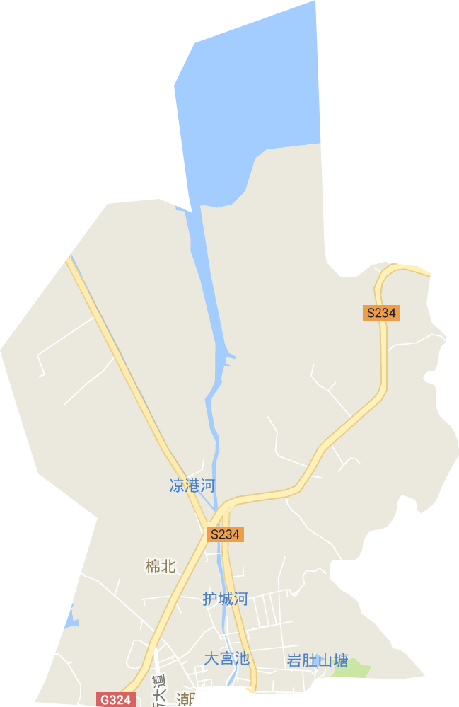 棉北街道电子地图