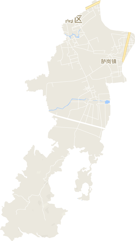 胪岗镇电子地图