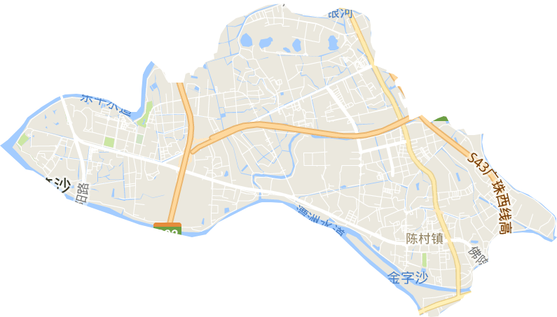 陈村镇电子地图