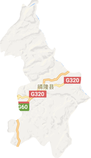 晴隆县电子地图