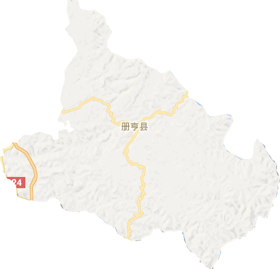 册亨县电子地图