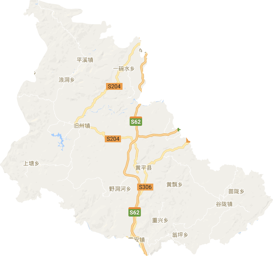 黄平县电子地图