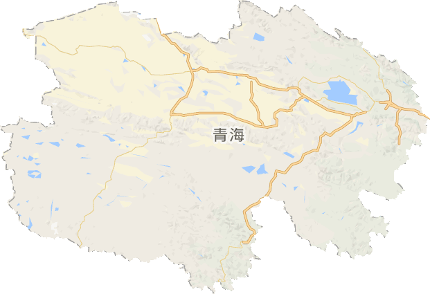 青海省电子地图