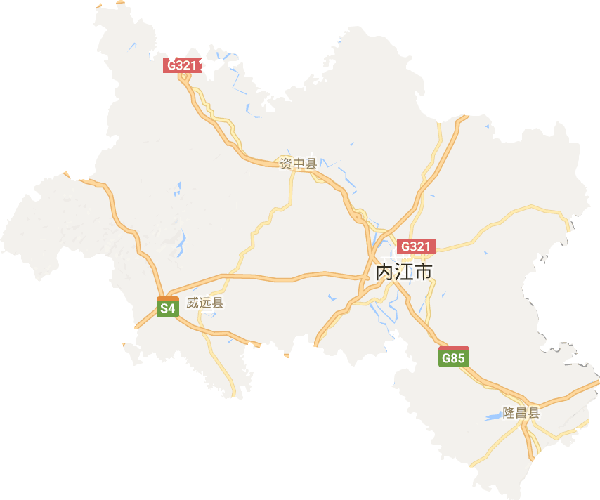 内江市电子地图