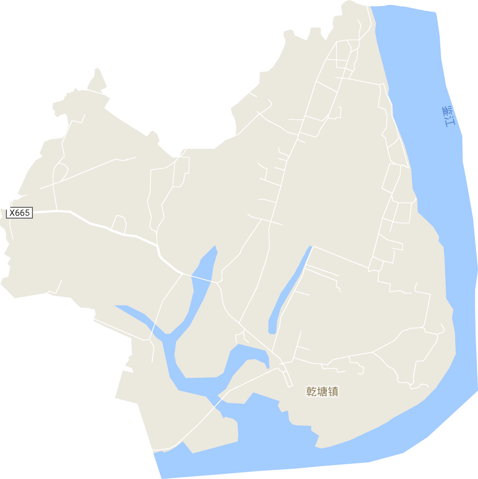 乾塘镇电子地图