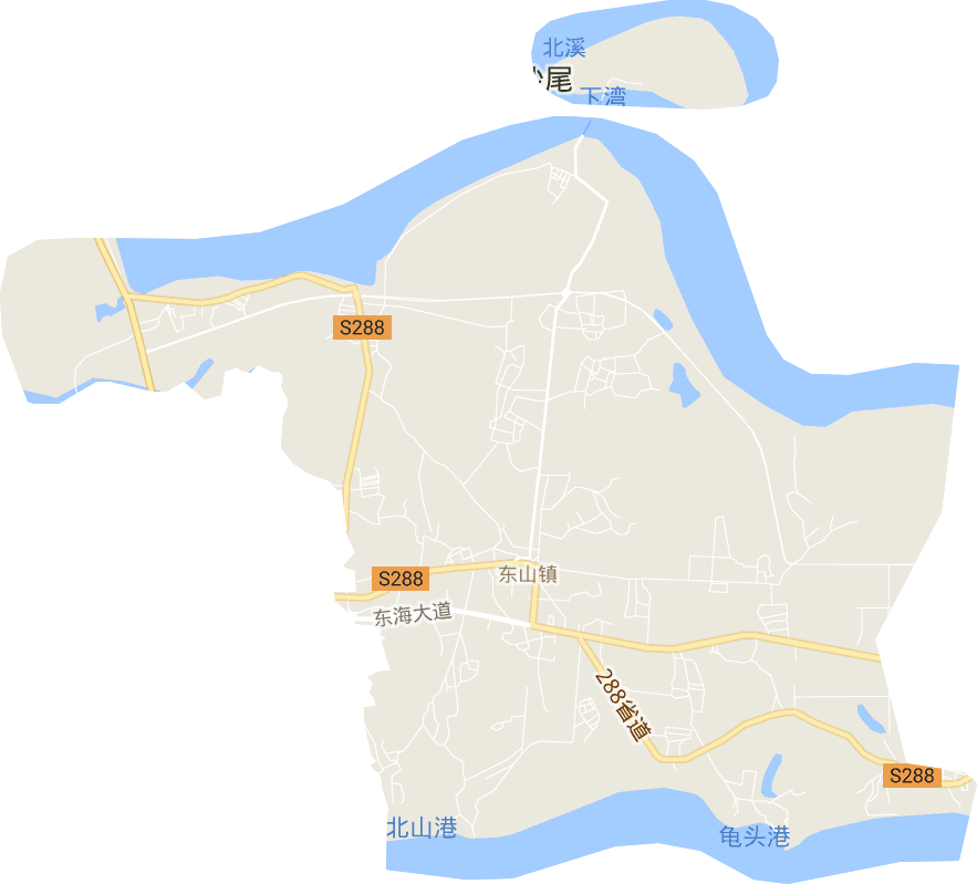 东山镇电子地图