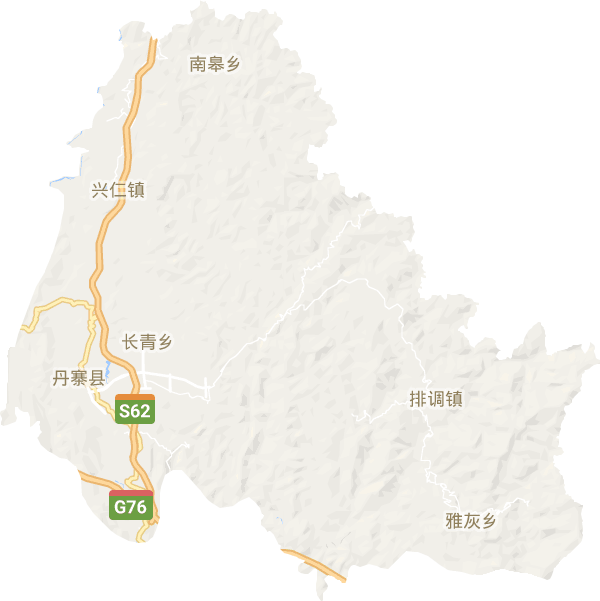 丹寨县电子地图