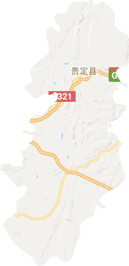 贵定县电子地图