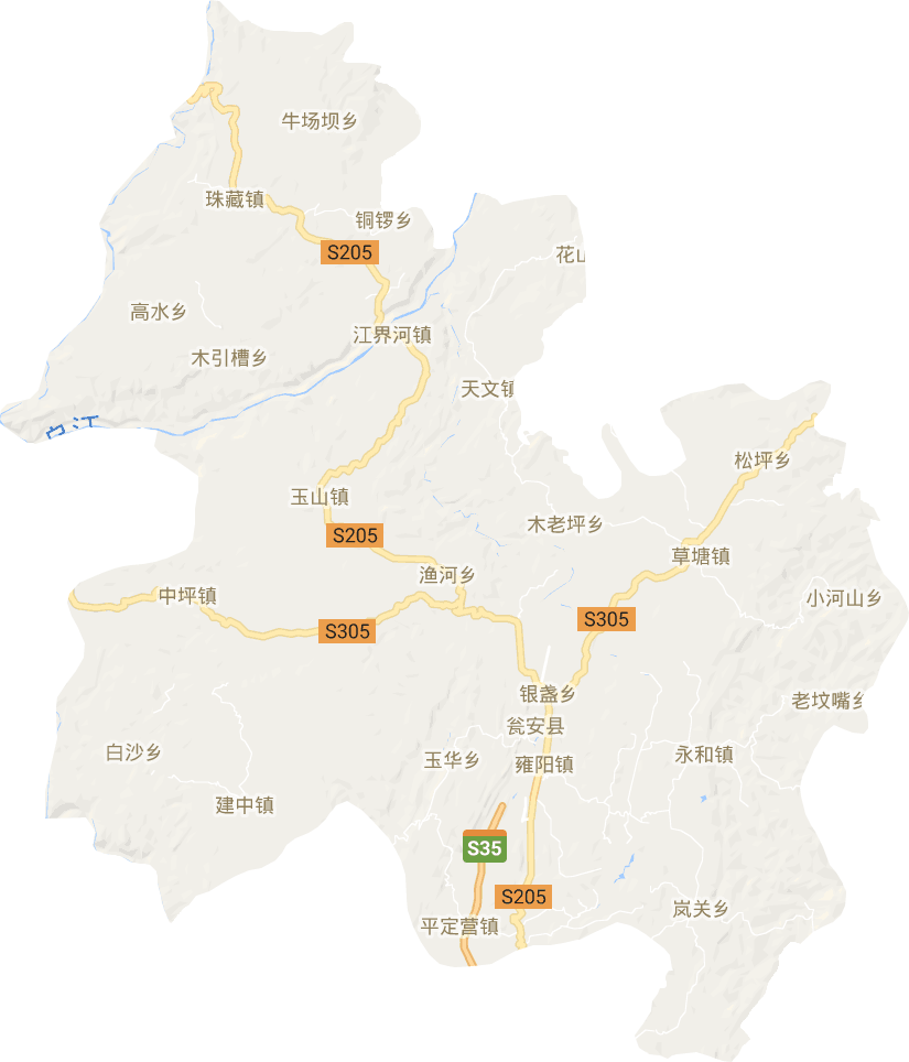 瓮安县电子地图