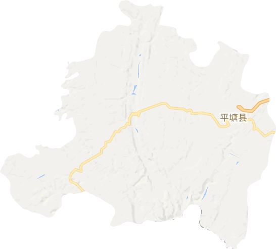 平塘县电子地图