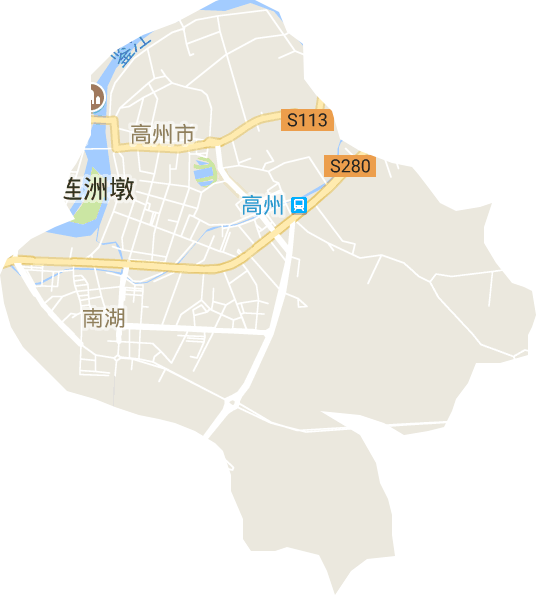 潘州街道电子地图