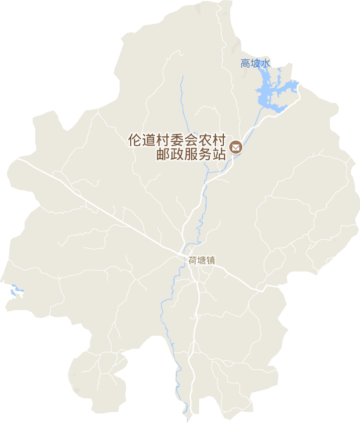 荷塘镇电子地图
