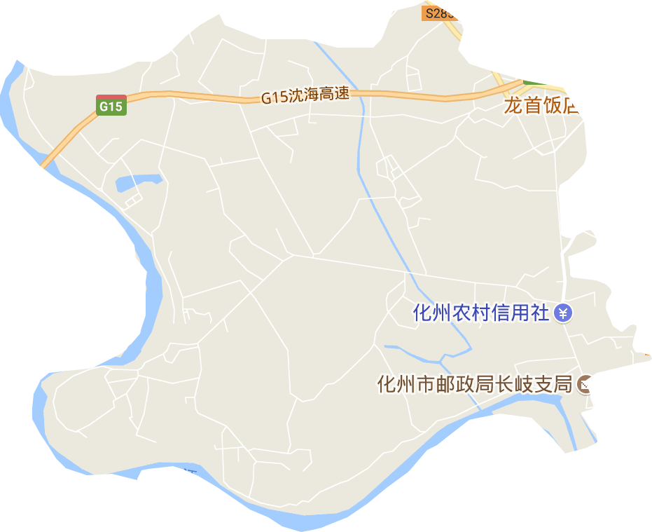 长岐镇电子地图