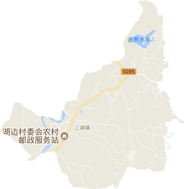 江湖镇电子地图