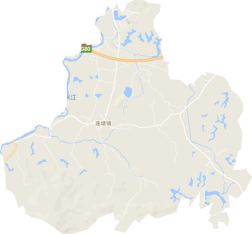 莲塘镇电子地图