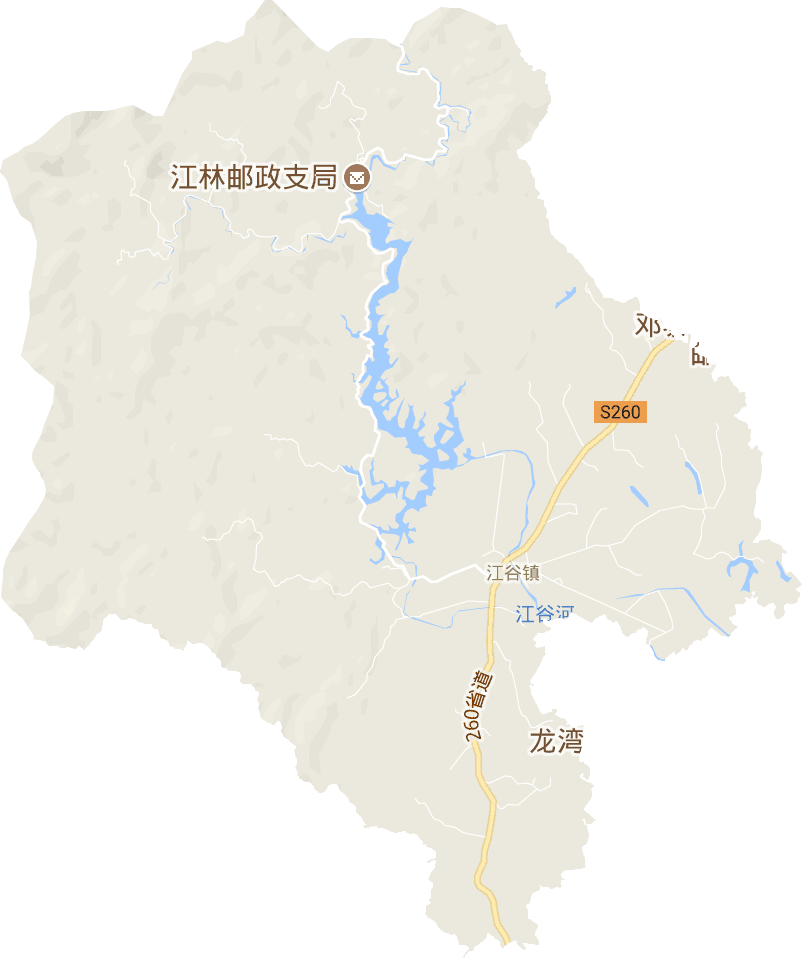 江谷镇电子地图