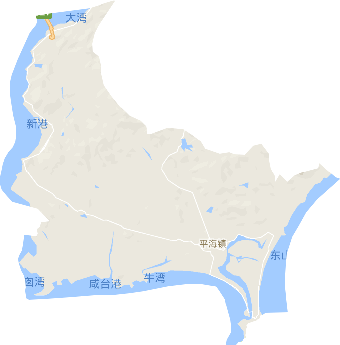 平海镇电子地图