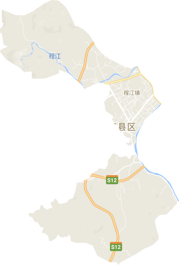 程江镇电子地图