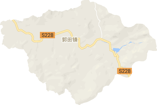 郭田镇电子地图