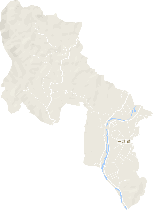 三圳镇电子地图