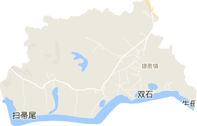 捷胜镇电子地图