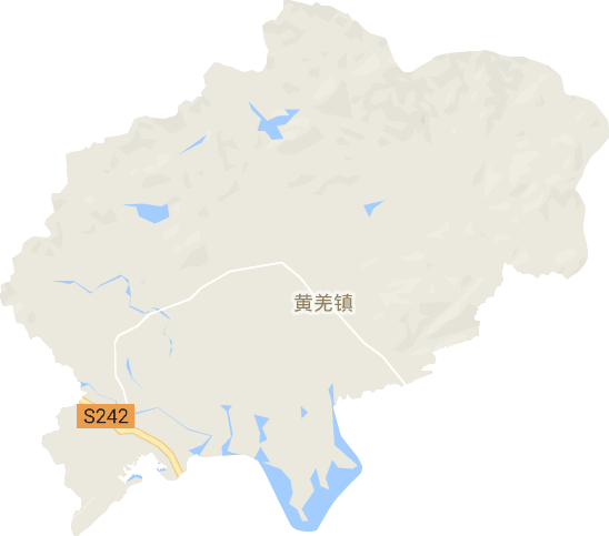 黄羌镇电子地图