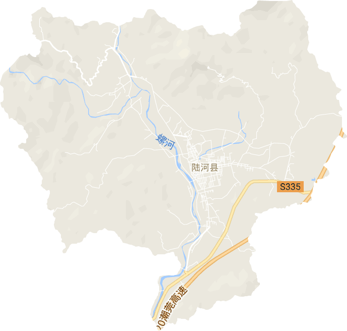 河田镇电子地图